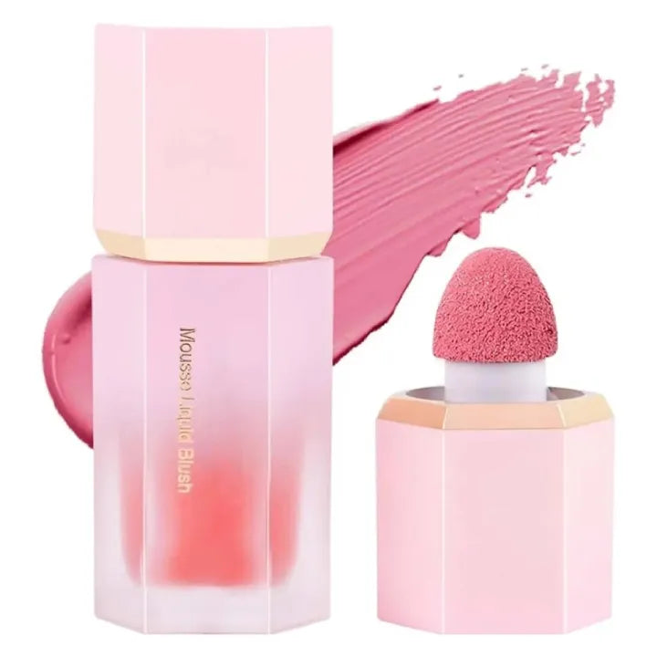 Beautious Pack of 1 Air Cushion Liquid Blush Natural Long Lasting Matte Cheek Liquid Blusher Makeup