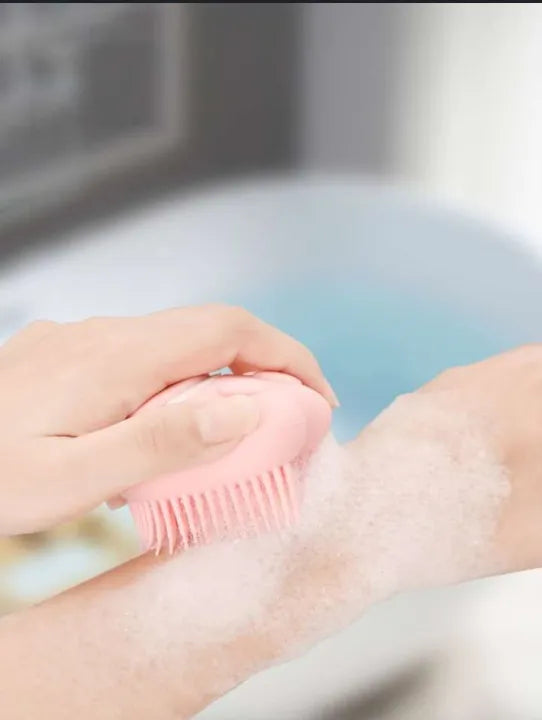 Silicone Bath Brush with Box Packing