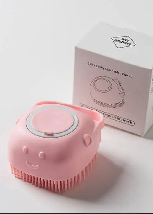 Silicone Bath Brush with Box Packing
