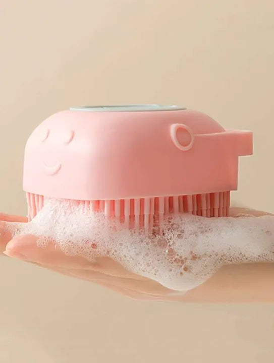 Silicone Bath Brush with Box Packing