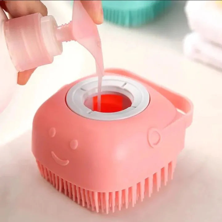 Silicone Bath Brush with Box Packing