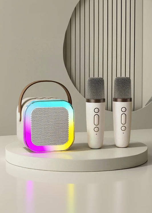 K12 Portable Karaoke Speaker With 2 MIC