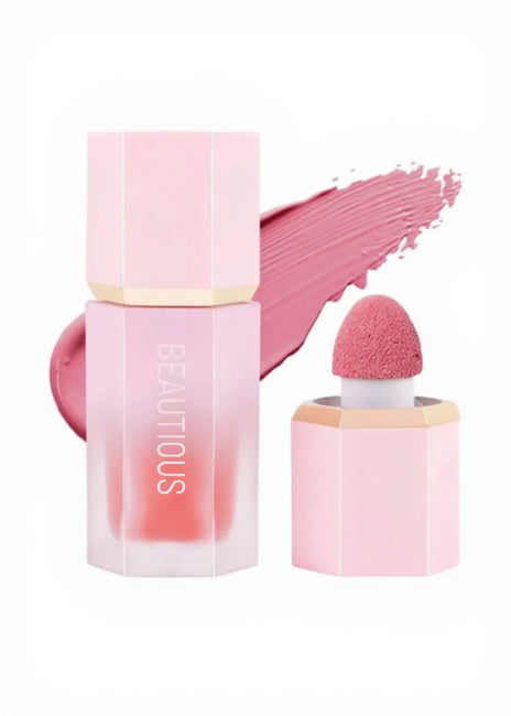 Beautious Pack of 1 Air Cushion Liquid Blush Natural Long Lasting Matte Cheek Liquid Blusher Makeup